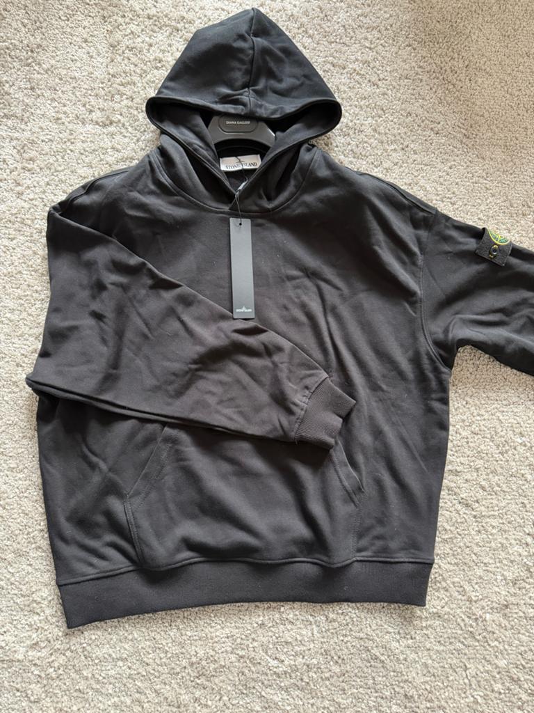 Stone Island Hoodie Zwart - Nieuw met labels, Ophalen of Verzenden, Zo goed als nieuw, Maat 52/54 (L), Zwart