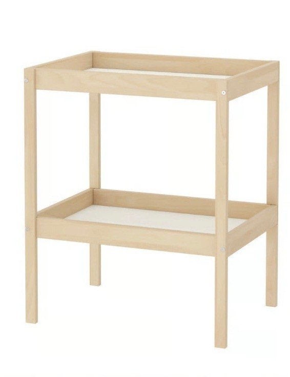 Ikea Sniglar Commode (Gedemonteerd) + aankleedkussen en hoes, Minder dan 75 cm, 50 tot 70 cm, Zo goed als nieuw, Commode