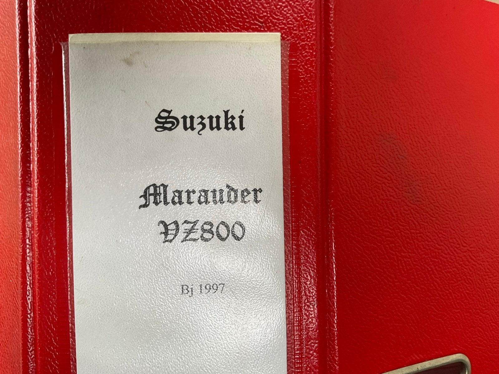 Suzuki Marauder VZ800 Werkplaatshandboek & Onderdelencatalog, Ophalen of Verzenden, Suzuki