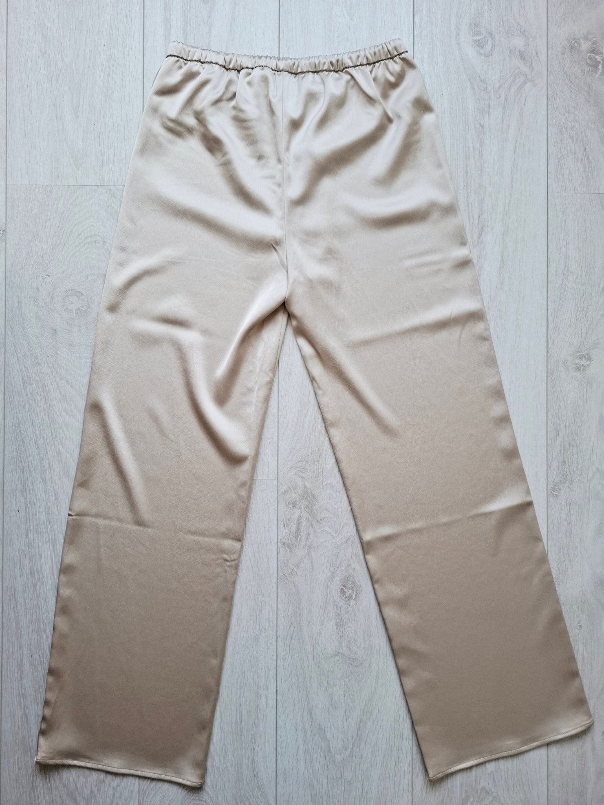 mango wide leg broek mt. XS, Maat 38/40 (M), Verzenden, Zwart, Nieuw