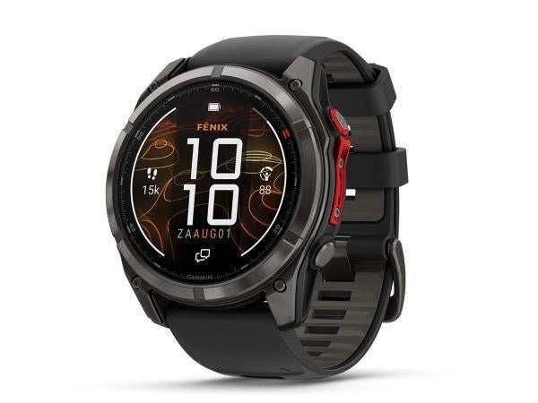 Garmin Fenix 8 Pro MicroLED smartwatch, GARMIN, Zwart, Nieuw, Ophalen of Verzenden