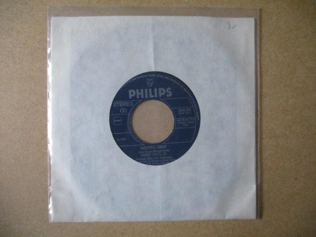 s1762 sammy davis jr - barettas theme, Ophalen, Gebruikt, Overige genres, 7 inch