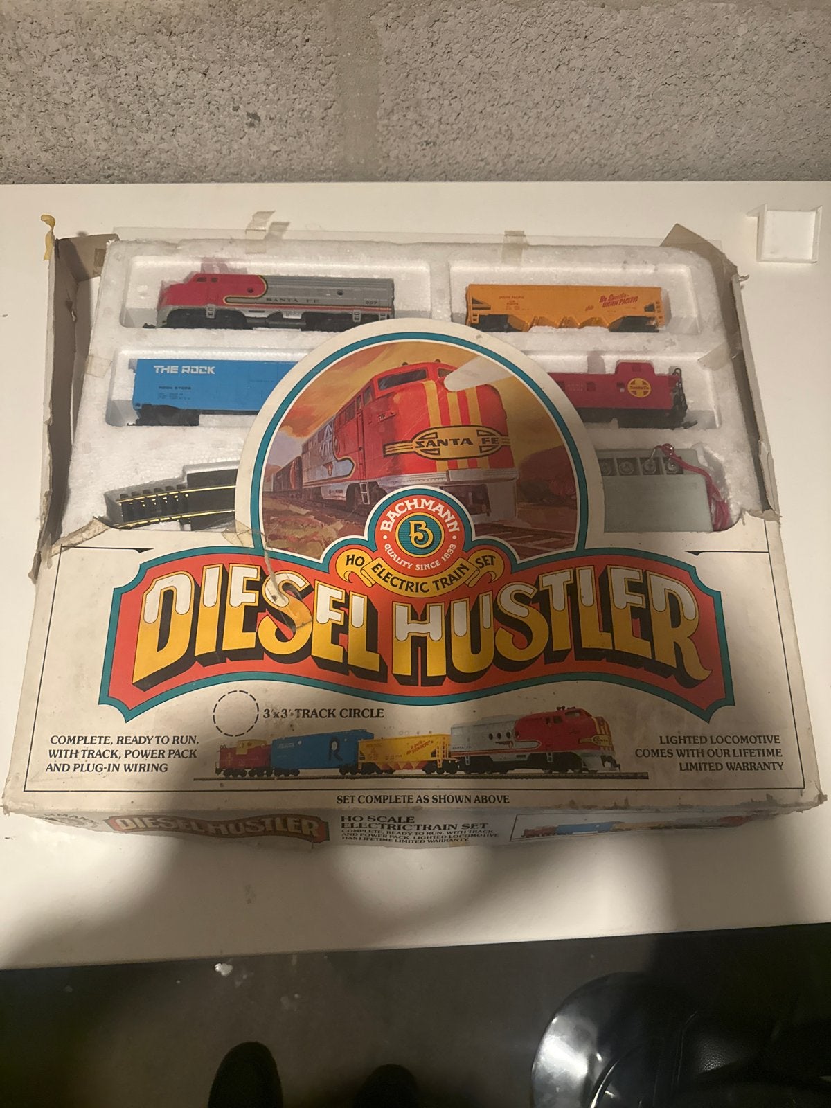 Bachmann Diesel Hustler HO Elektrische Treinset, Hobby en Vrije tijd, Modeltreinen | H0, Ophalen, Gelijkstroom, Bachmann, Analoog