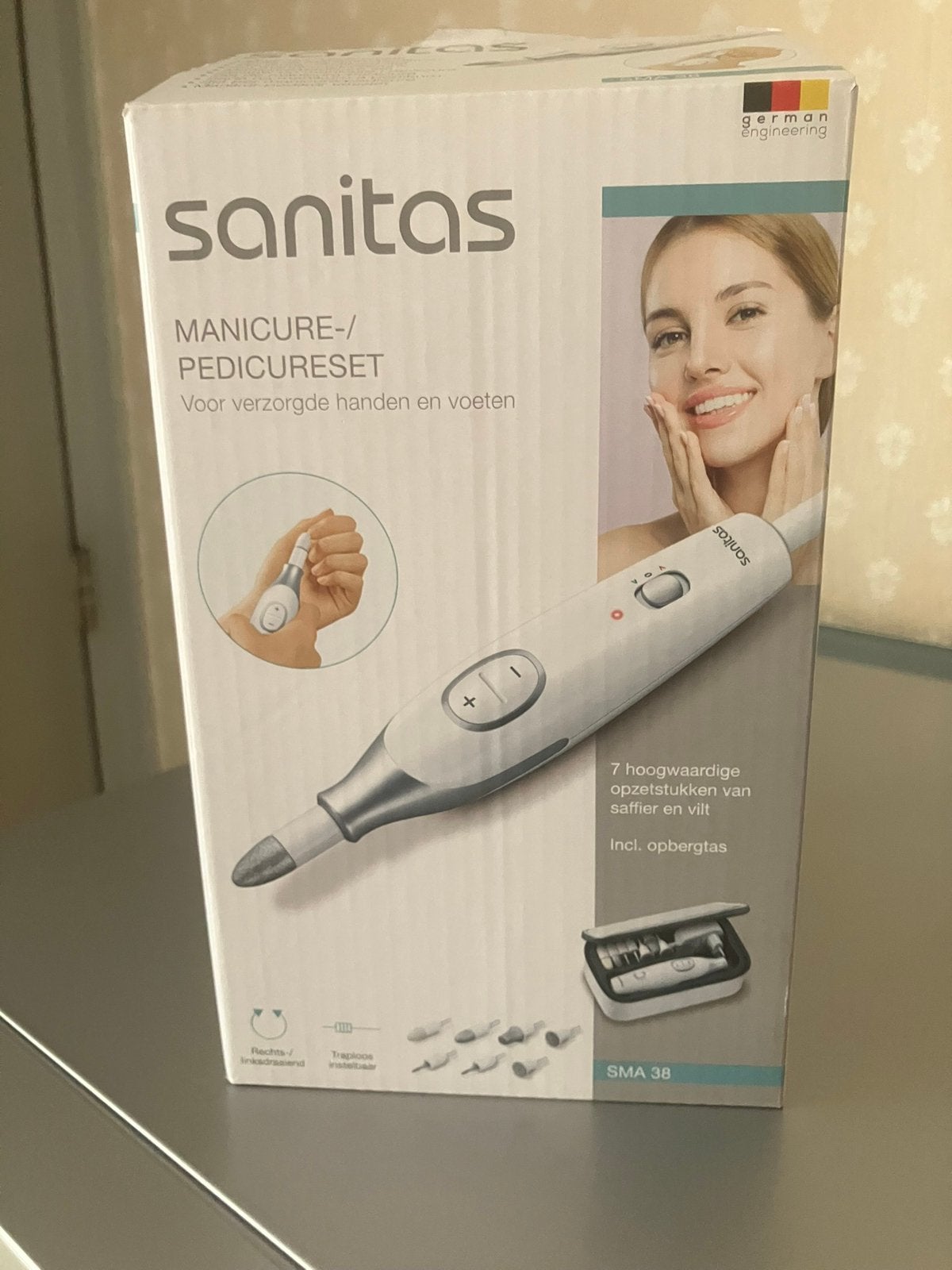 Manicureset, Witgoed en Apparatuur, Ophalen of Verzenden, Zo goed als nieuw, Hand- en Voetverzorging