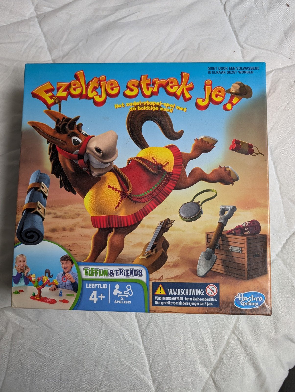 ezeltje strekje spel, Ophalen, Zo goed als nieuw