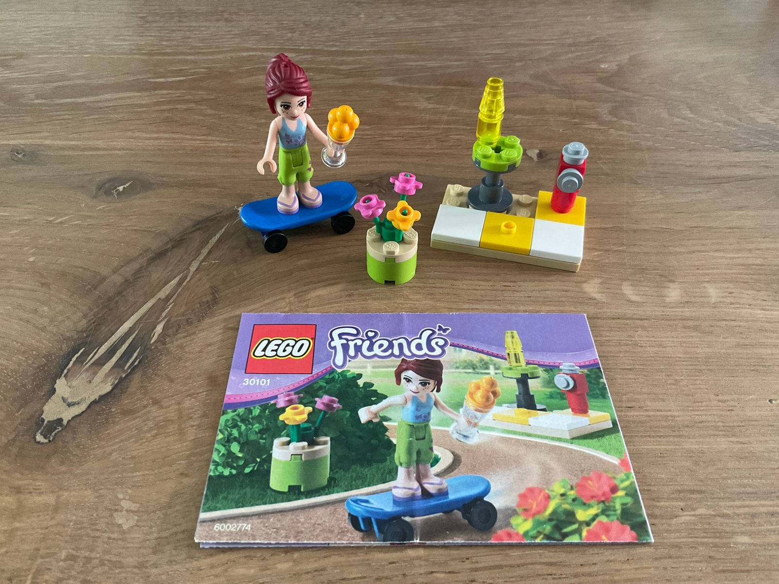 Lego Friends 30101, Mia’s skateboard, Lego, Friends, Ophalen of Verzenden, Complete set