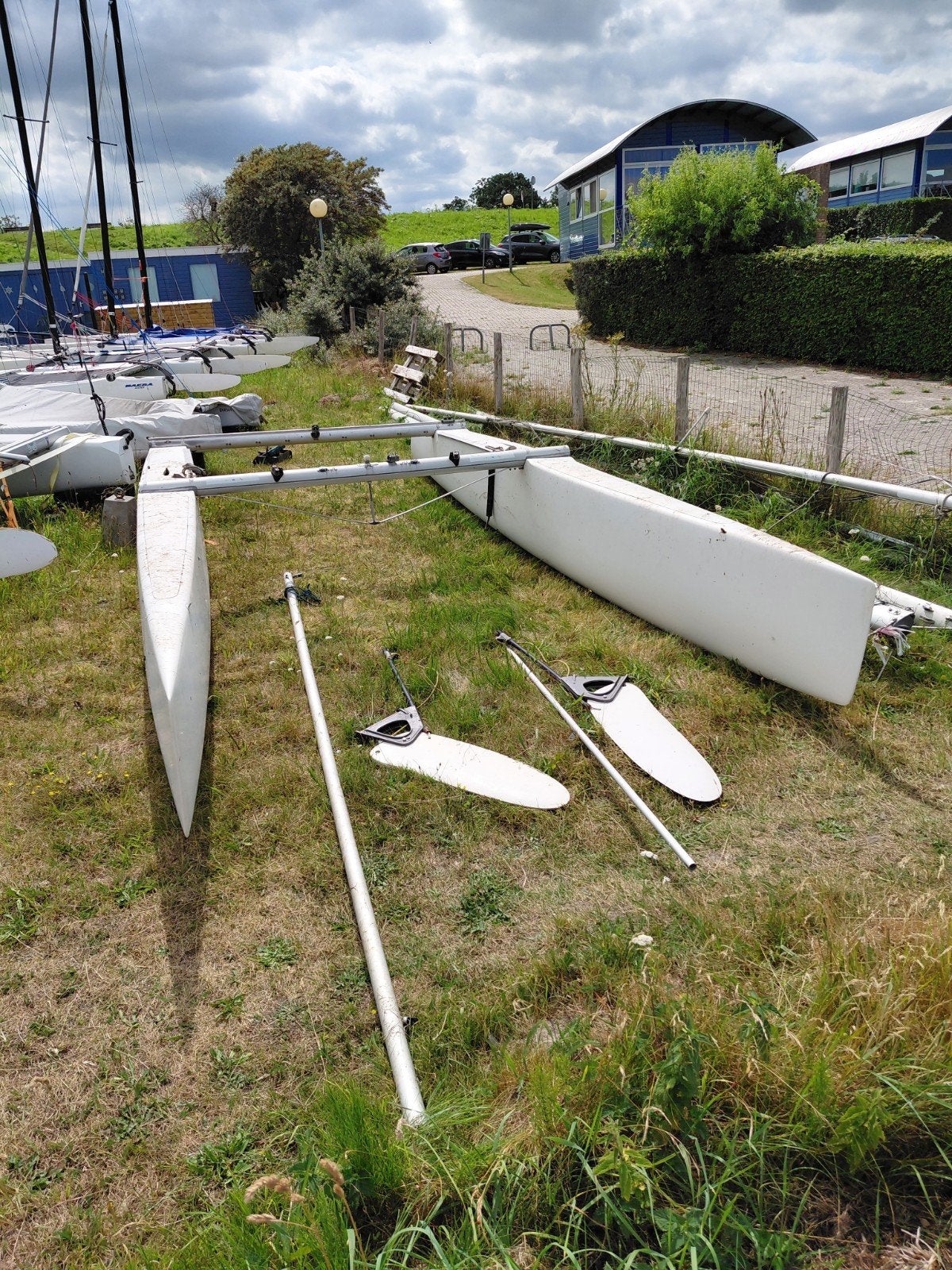 Drijvend platform. Zelfbouw projectje, Watersport en Boten, Ophalen, Minder dan 15 m²
