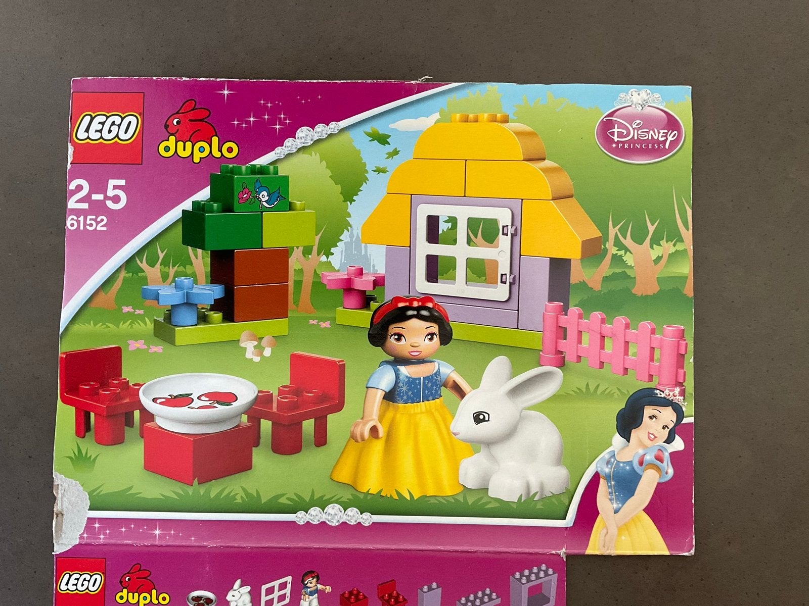 LEGO Duplo Sneeuwwitje's Huisje 6152 Disney Princess, Ophalen of Verzenden, Zo goed als nieuw, Overige merken