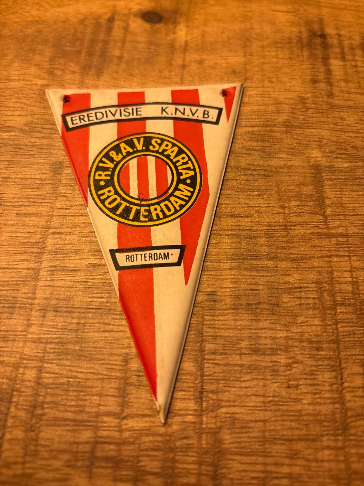 Vintage Sparta Rotterdam Vaantje - Eredivisie K.N.V.B., Ophalen of Verzenden, Gebruikt, Sparta, Vaantje of Sjaal