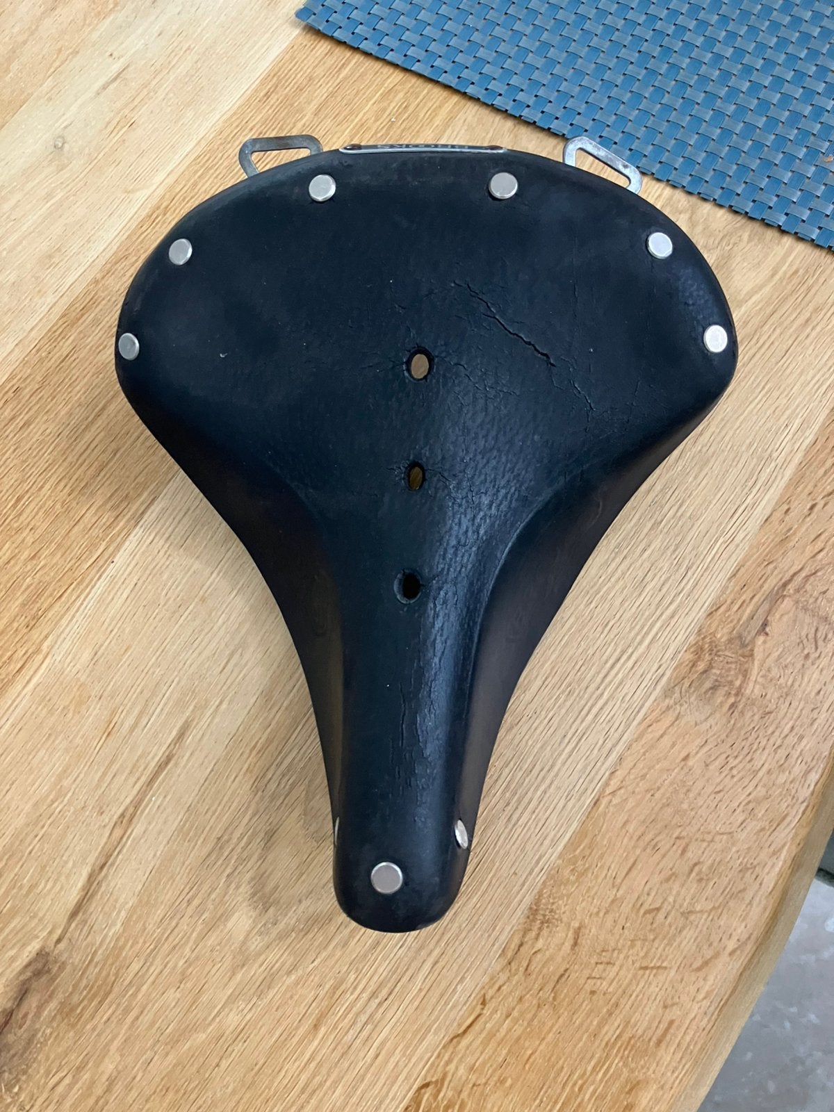 Brooks B66 zadel, Fietsen en Brommers, Fietsonderdelen, Ophalen of Verzenden, Gebruikt, Zadel