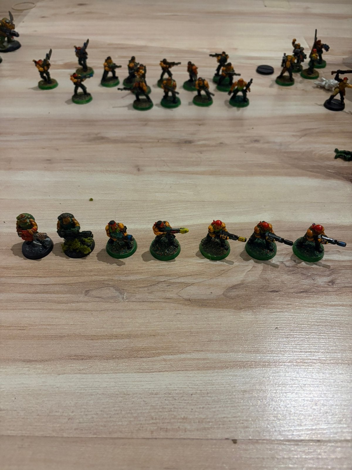 Warhammer 40k astra militarum catachans special weapons, Figuurtje(s), Ophalen of Verzenden, Geverfd, Warhammer 40000