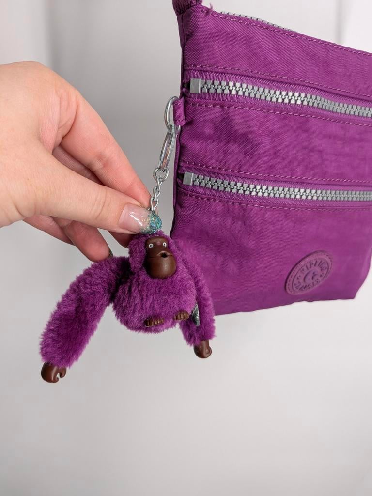 Kipling tasje paars - Zo goed als nieuw, Kipling, Kipling, Kipling, Paars