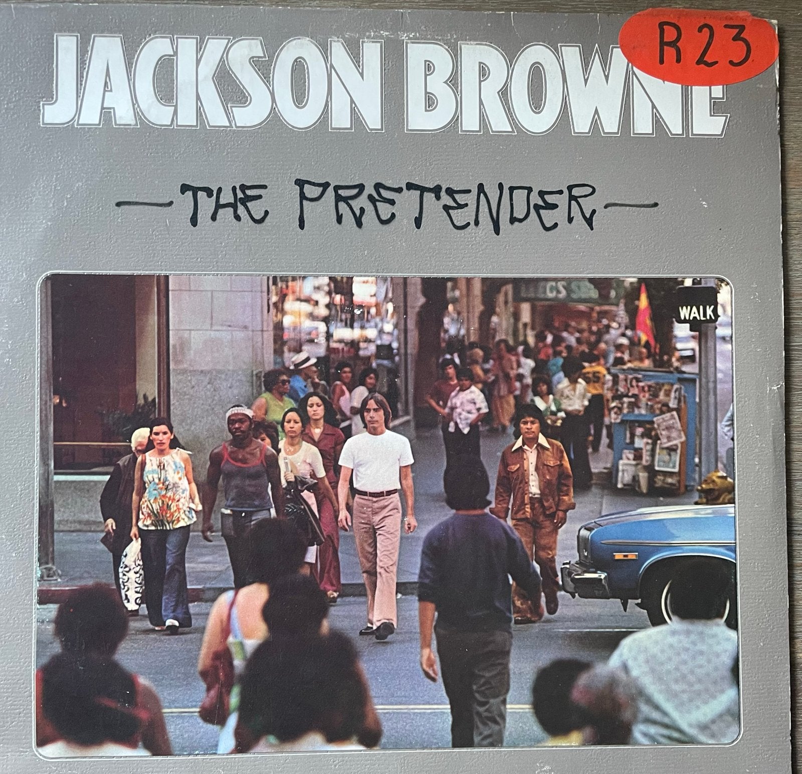 Jackson Browne - The Pretender LP (1976), Cd's en Dvd's, LP, Singer-songwriter, Gebruikt, Originele persing