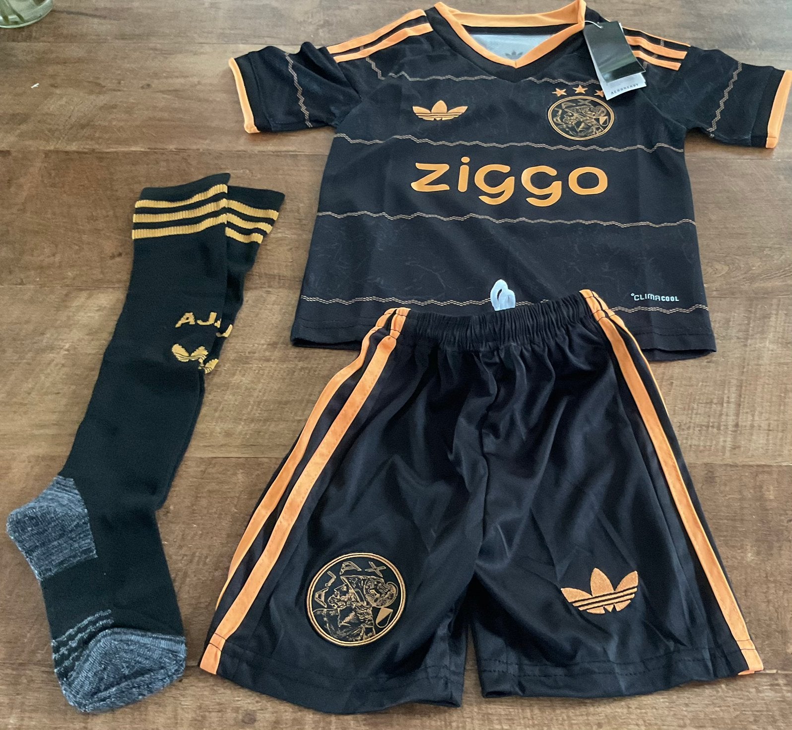 Ajax tenue kindermaten, Maat XS of kleiner, Ophalen of Verzenden, Nieuw, Set