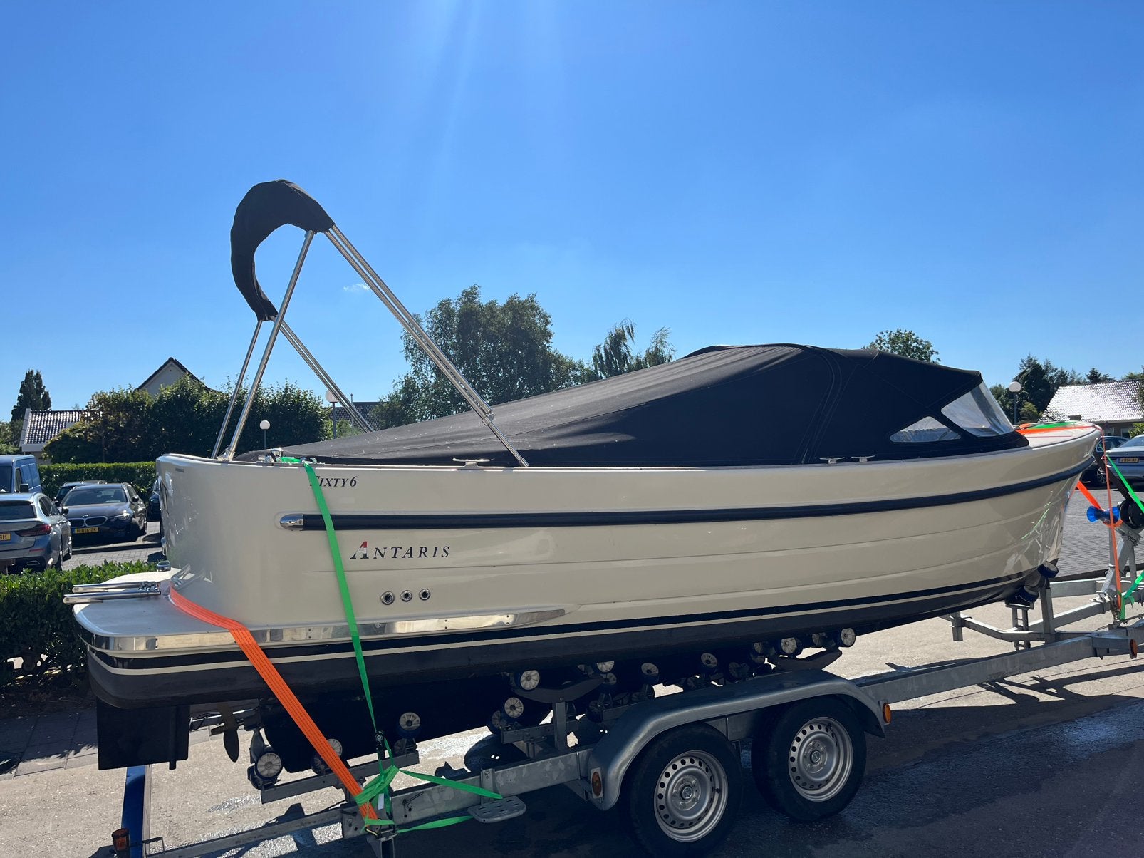 Antaris Sixty6 sixtysix of fifty5 te koop gevraagd gezocht, Watersport en Boten, Ophalen, Gebruikt, Motor en Techniek