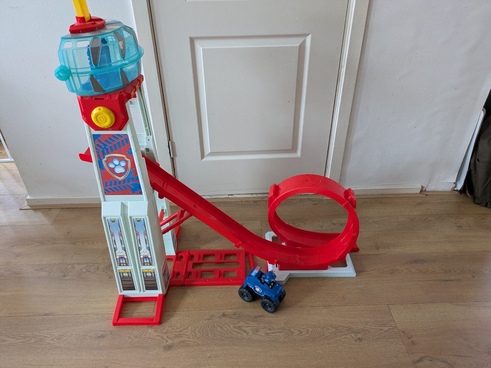 paw patrol superloop stuntbaan, Ophalen, Zo goed als nieuw, Handmatig, Overige merken