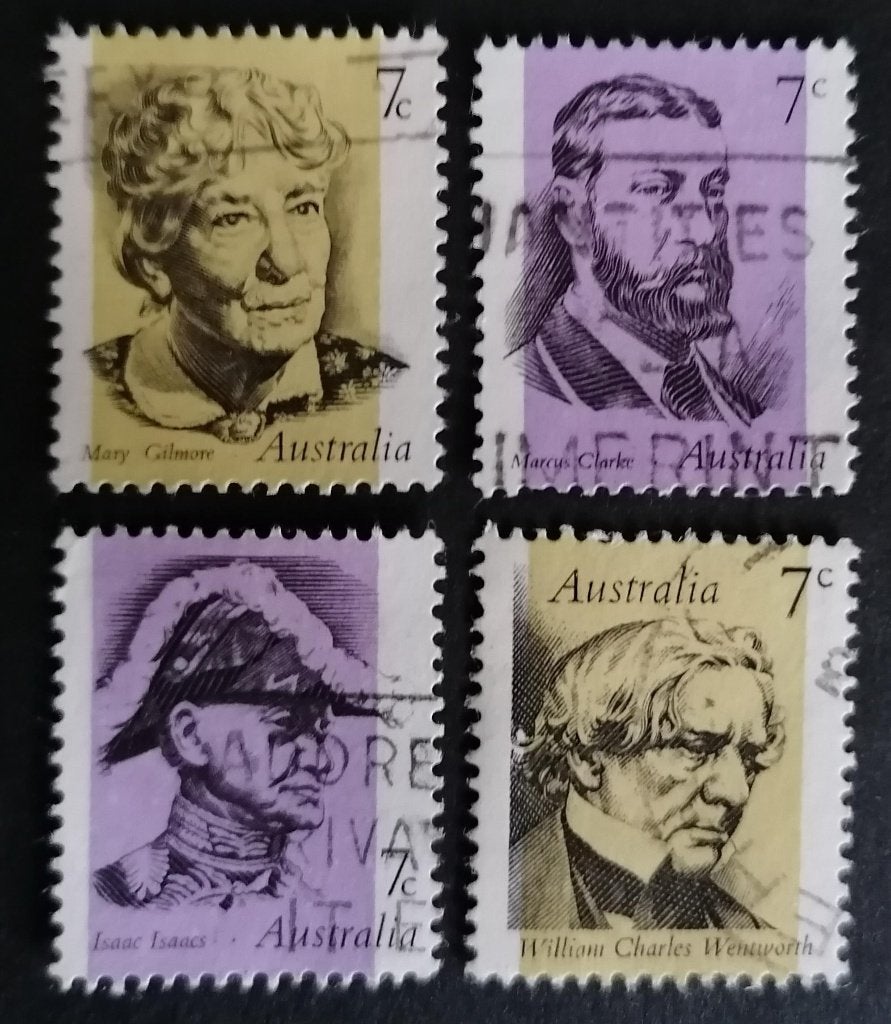 AUSTRALIË - Bekende personen 1973, Verzenden