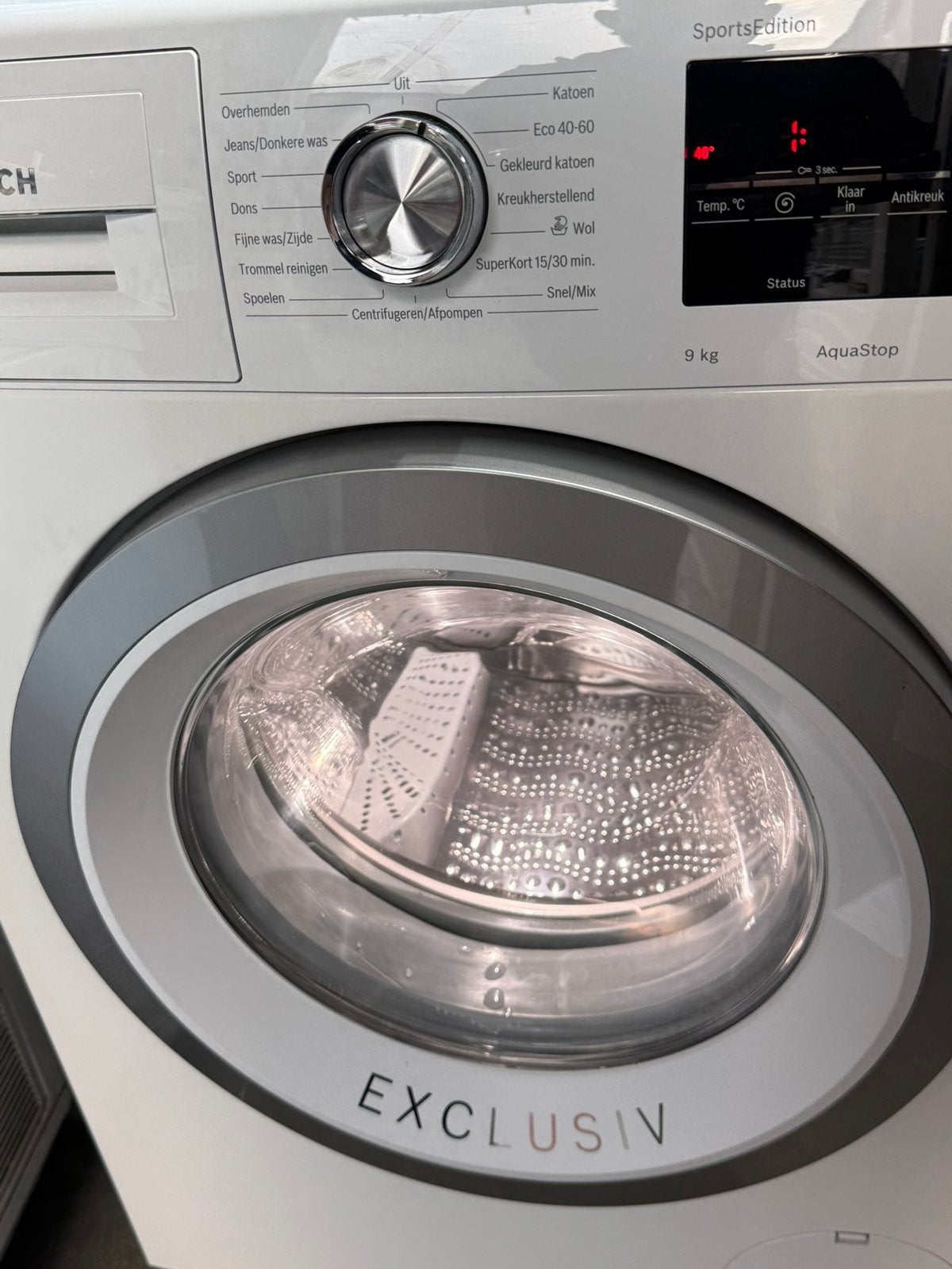 BoschSerie 6  A+++ 9 kg wasmachine zgan