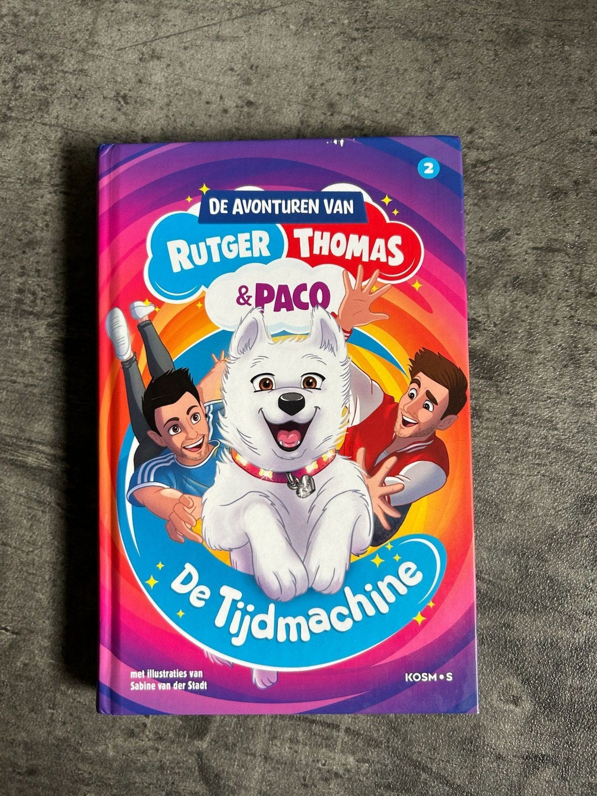 De Avonturen van Rutger, Thomas & Paco: De Tijdmachine, Boeken, Kinderboeken | Jeugd | onder 10 jaar, Zo goed als nieuw, Fictie algemeen