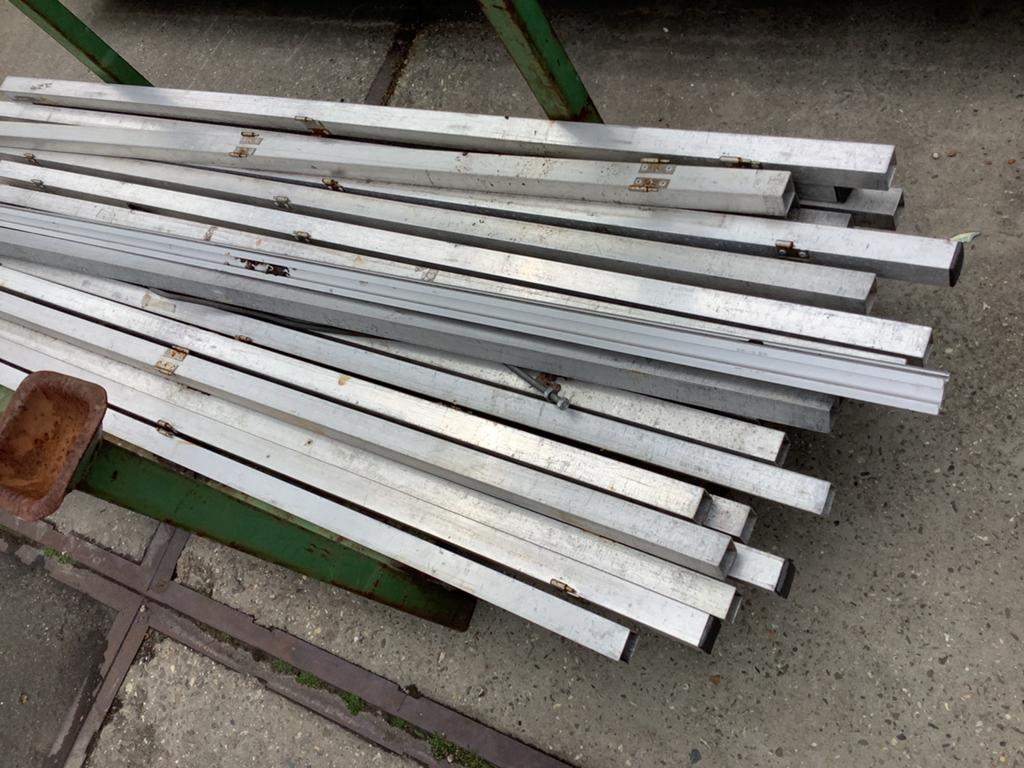 Alluminium profielen, Tuin en Terras, Kassen, Gebruikt, Aluminium, Overige materialen, Ophalen