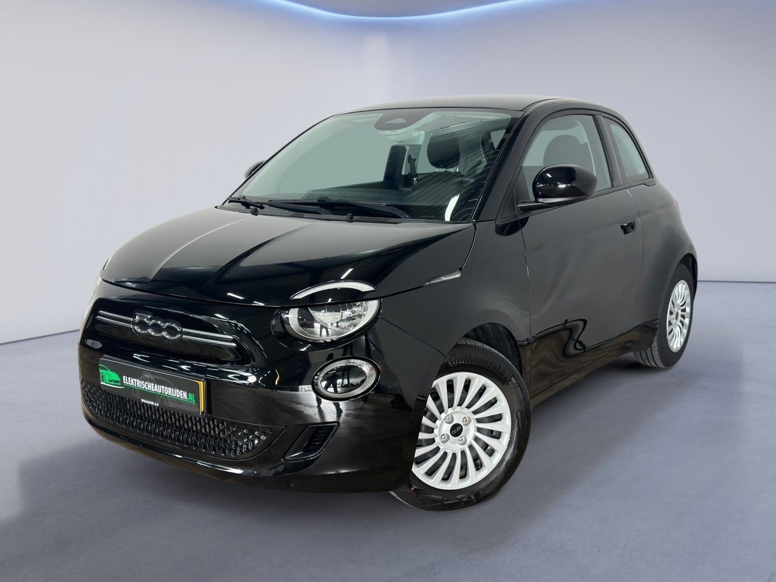 Fiat 500 Action 24 kWh|INRUIL MOGELIJK|, Auto's, Stof, Gebruikt, Zwart, 95 pk