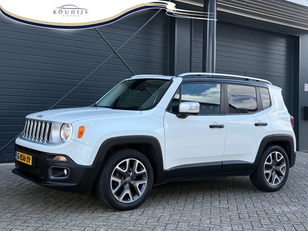 Jeep Renegade 1.4 MultiAir Opening Edition, Keyless, Leder,, Auto's, Jeep, Voorwielaandrijving, 136 pk, Gebruikt, 400 kg