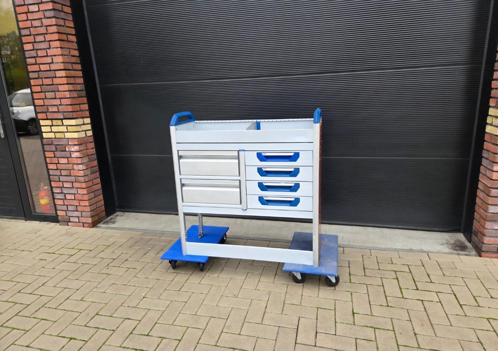 sortimo bedrijfswagen inrichting bedrijfswageninrichting, Ophalen