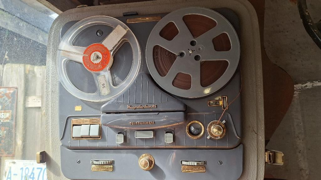 telefunken bandrecorder, Audio, Tv en Foto, Ophalen of Verzenden, Bandrecorder
