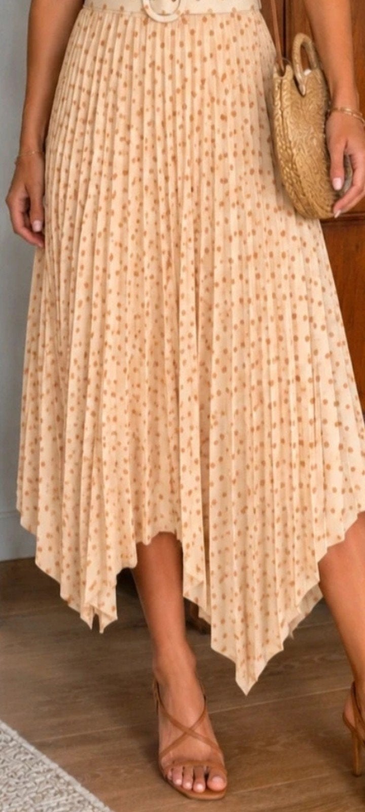 Sandro plisse rok 1 34 36 als nieuw € 229, Kleding | Dames, Ophalen of Verzenden, Zo goed als nieuw, Maat 36 (S), Handschoenen
