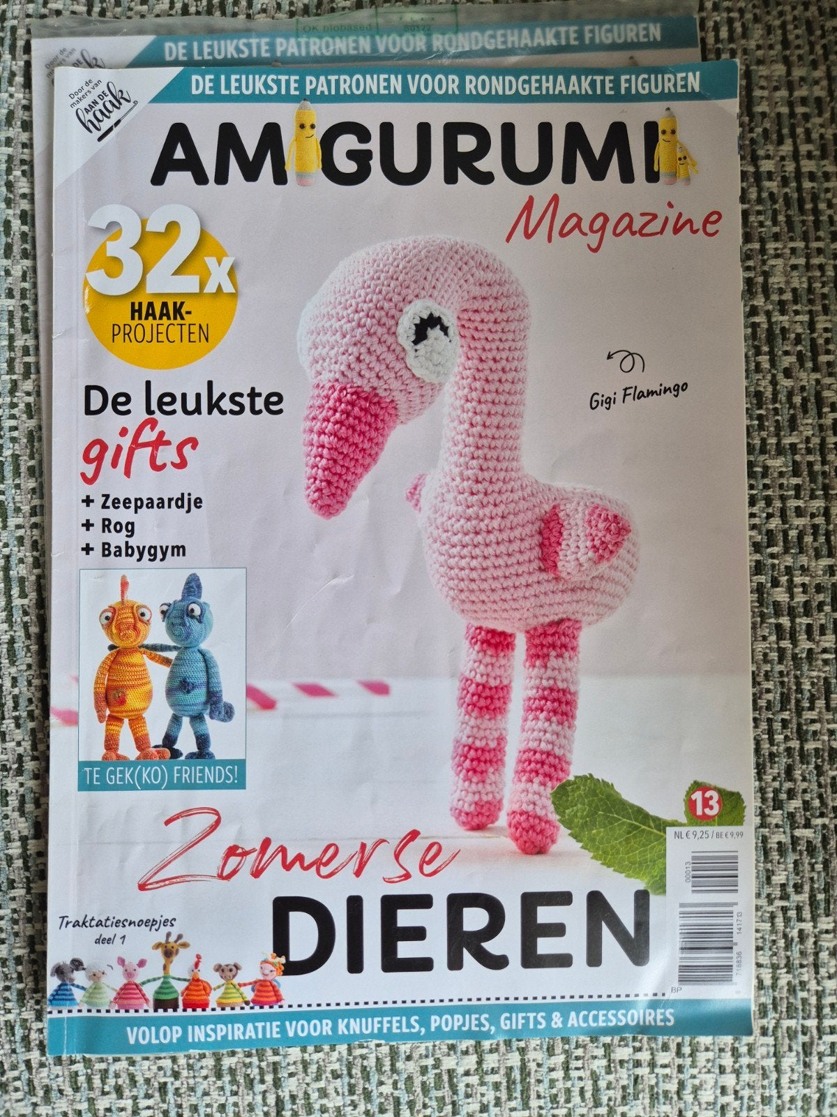 Amigurumi Magazine 13: Zomerse Dieren - Haakpatronen, Ophalen of Verzenden, Nieuw