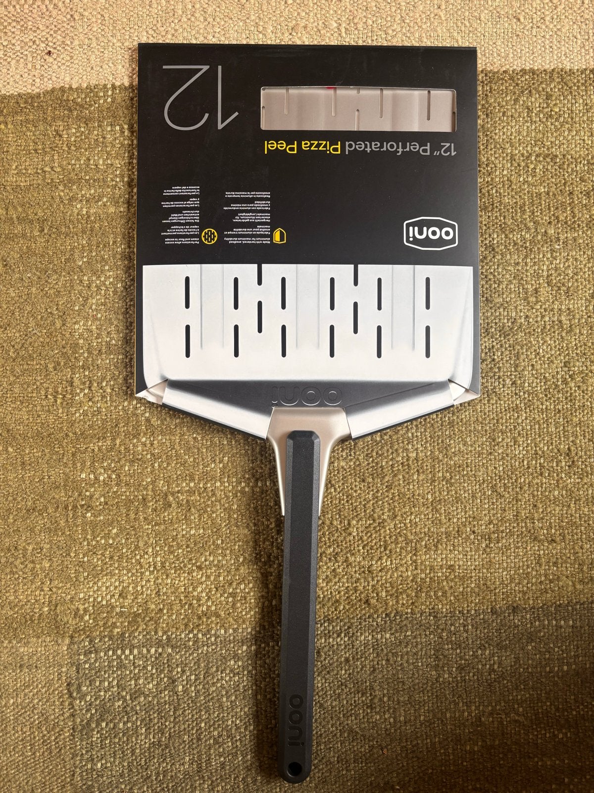 Ooni 12 pizzaschep, perforated pizza peel (nieuw), Ophalen, Overige typen, Metaal, Overige merken