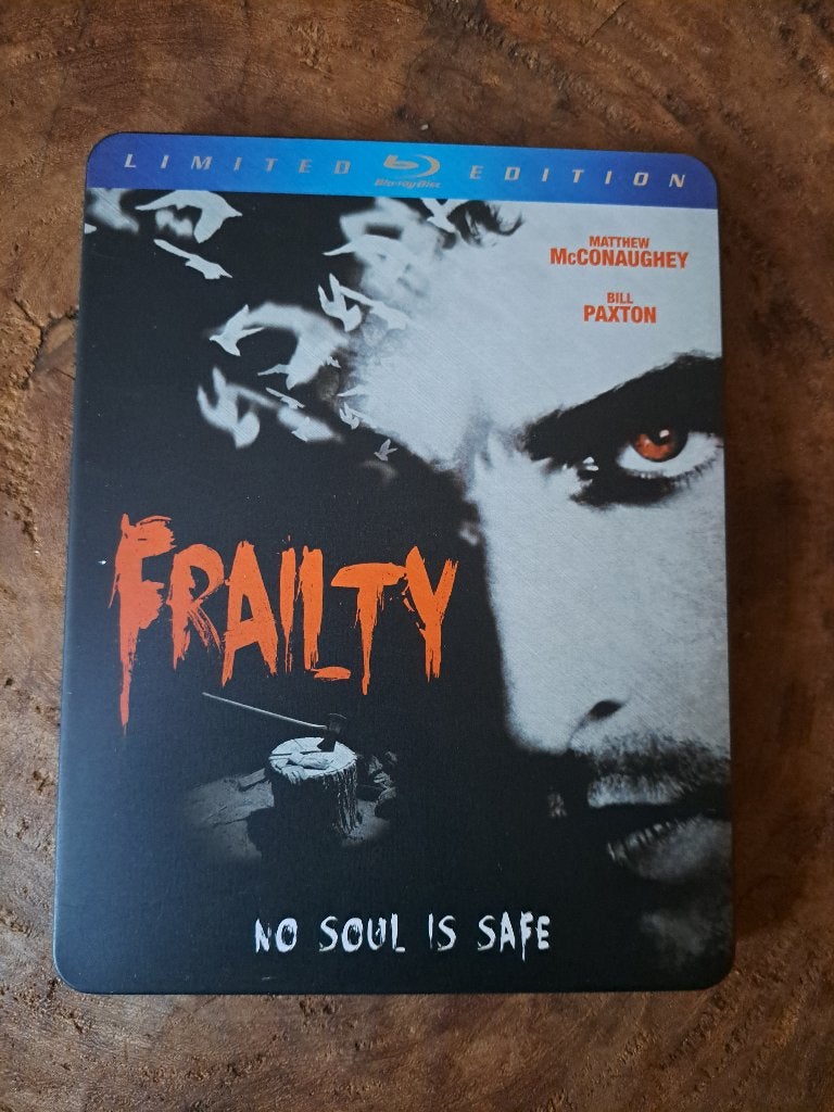 Frailty - Bluray - Steelcase, Ophalen of Verzenden, Zo goed als nieuw, Horror