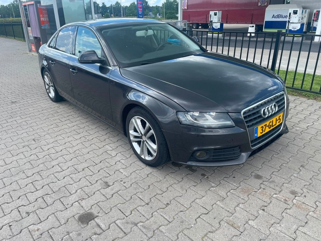 Audi A4 1.8 Tfsi 118KW Multitronic 2008 Grijs | Aut | NW.Apk, Stof, Zwart, 4 cilinders, 160 pk