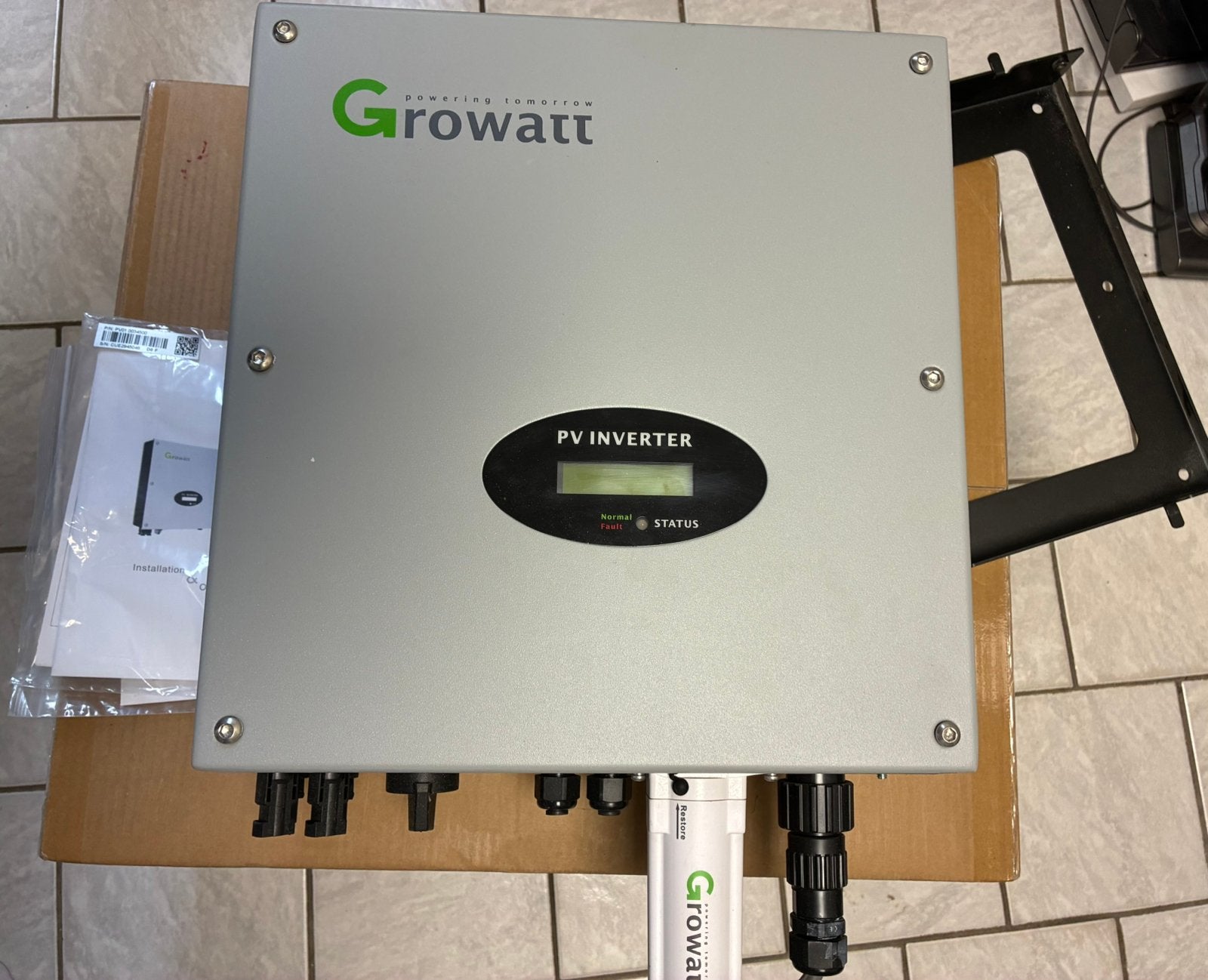 Growatt PV Inverter 5000MTL-S, Doe-het-zelf en Verbouw, Ophalen, Zo goed als nieuw, Overige typen, 200 wattpiek of meer