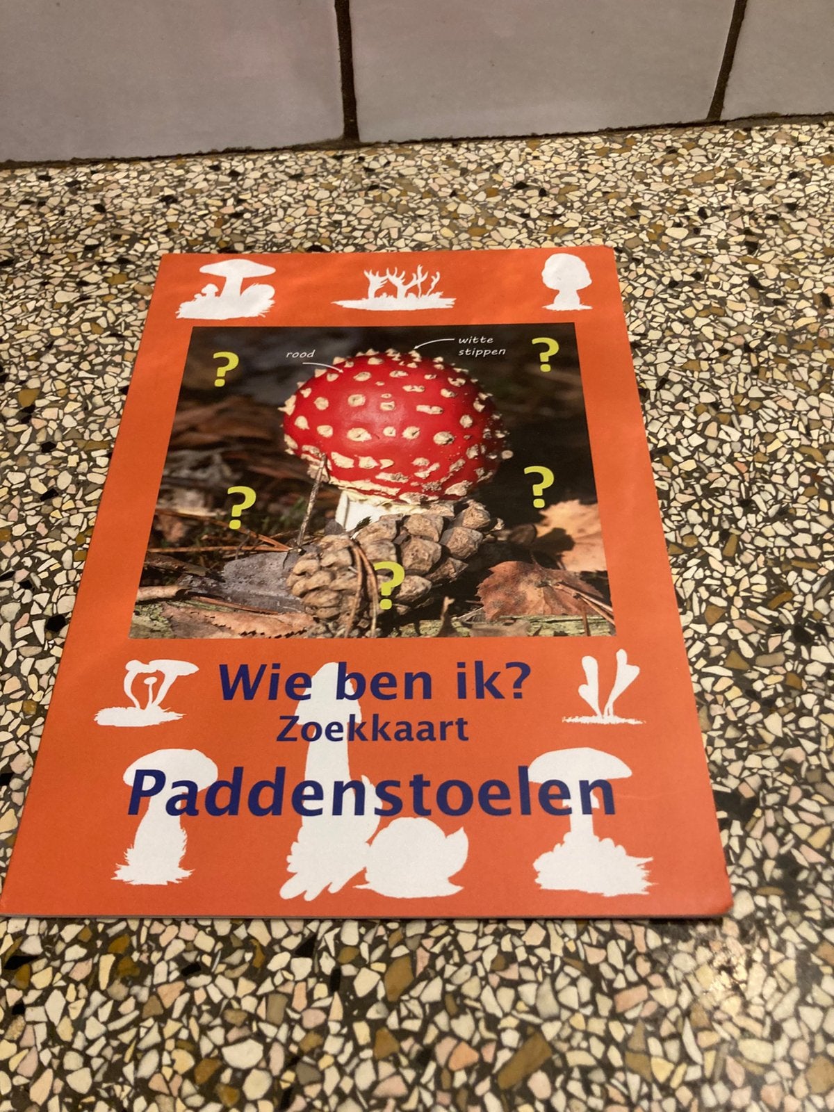 Zoekkaart paddestoelen, Boeken, Ophalen of Verzenden, Zo goed als nieuw