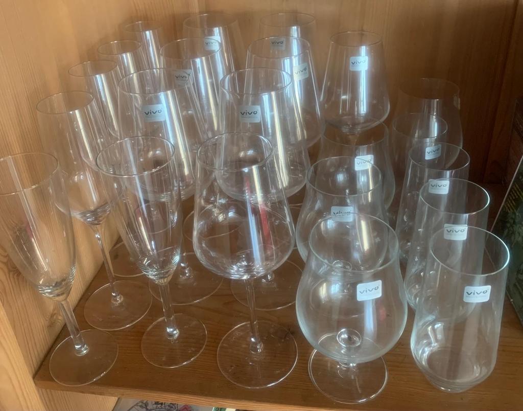 Vivo Villeroy & Boch glazen set Nieuw!, Glas of Glazen, Nieuw, Ophalen of Verzenden, Glas