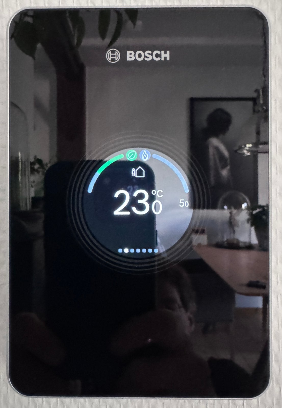 Bosch EasyControl CT 200 B Slimme thermostaat Zwart, Ophalen, Slimme thermostaat, Zo goed als nieuw