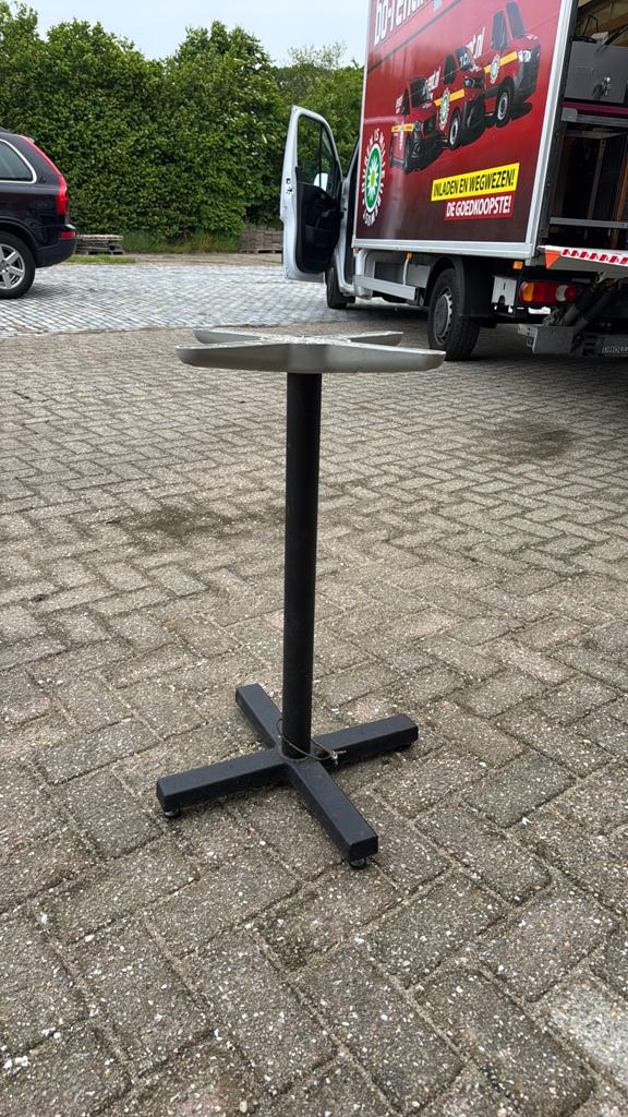 Stevige Zwarte Terras Tafelpoten - 73 cm hoog, Huis en Inrichting, Tafelonderdelen, Gebruikt, Tafelpoot, 50 tot 100 cm, Minder dan 50 cm