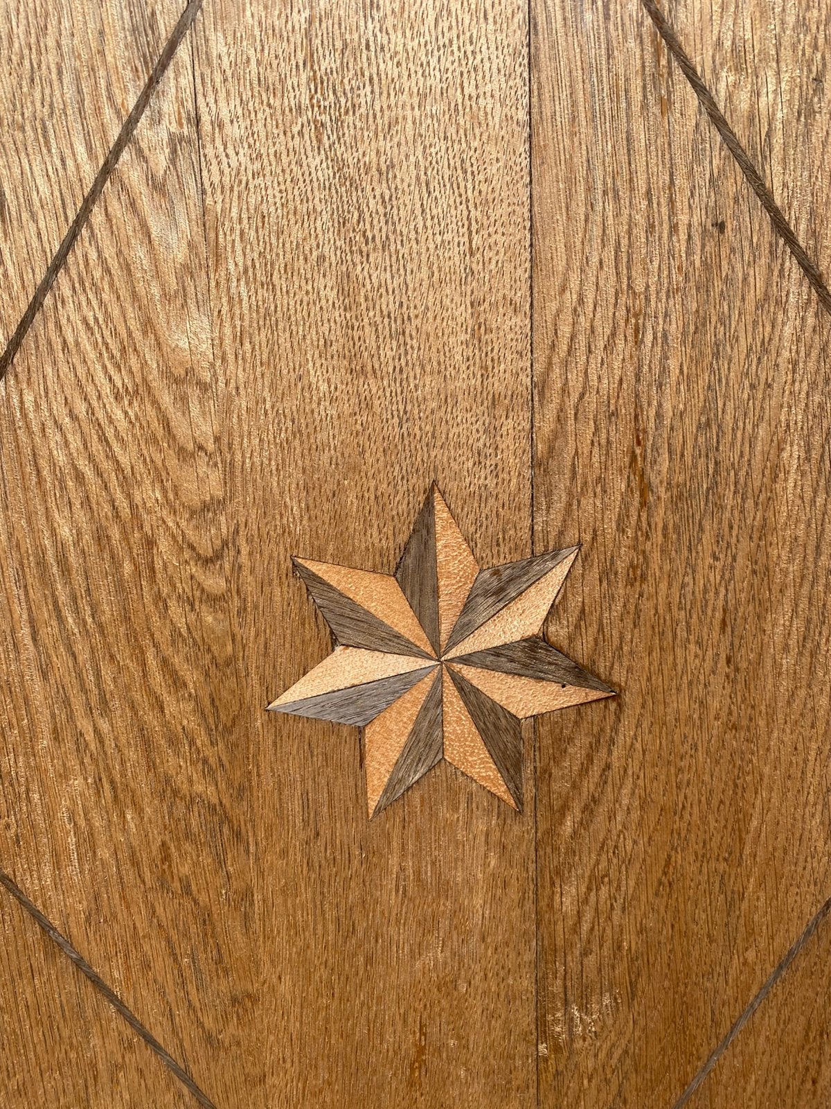 Landelijk Frans Ardens eiken kast dressoir, Ophalen