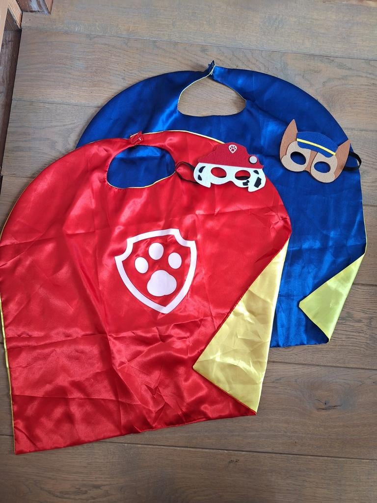 Paw Patrol capes en maskers, Ophalen of Verzenden