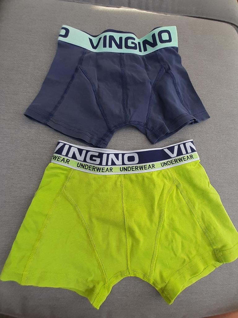 Vingino boxershort maat M 128/140 ZGAN, Nacht- of Onderkleding, Ophalen of Verzenden, Zo goed als nieuw, Vingino