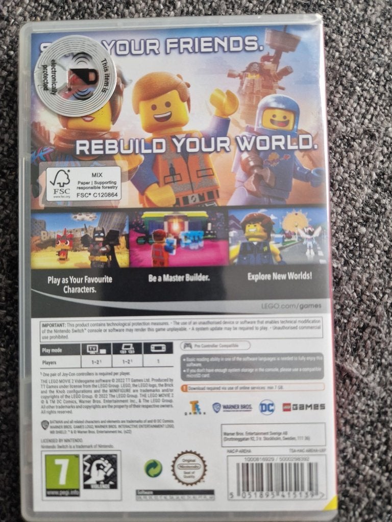 Lego the movie switch, Spelcomputers en Games, Games | Nintendo Switch, Avontuur en Actie, Ophalen of Verzenden, Vanaf 7 jaar