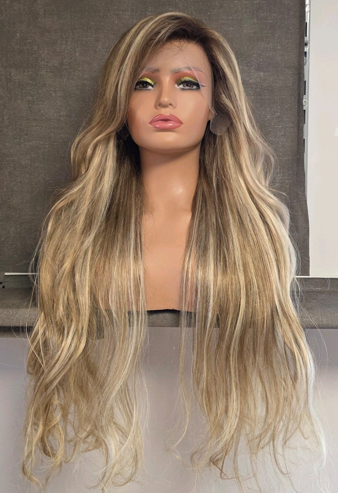 lace wig echt haar, Ophalen of Verzenden, Nieuw, Pruik of Haarverlenging