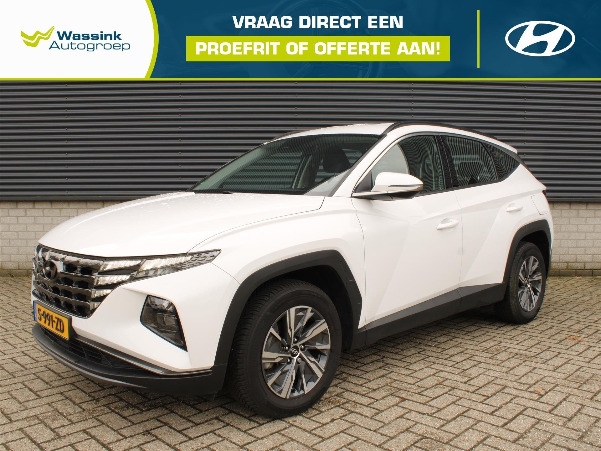Hyundai Tucson Comfort 1.6 T-GDi HEV 230pk Automaat | Adapti, Stof, Gebruikt, 4 cilinders, 1650 kg