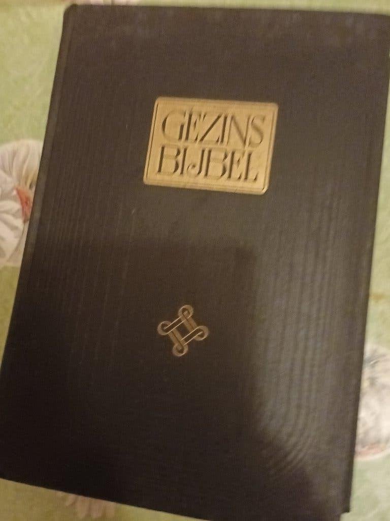 Bijbel gezinsbijbel antiek prof. dr. Bavinck Groot ca 1915, Ophalen of Verzenden, J H. Bavinck,  Joh. de Groot