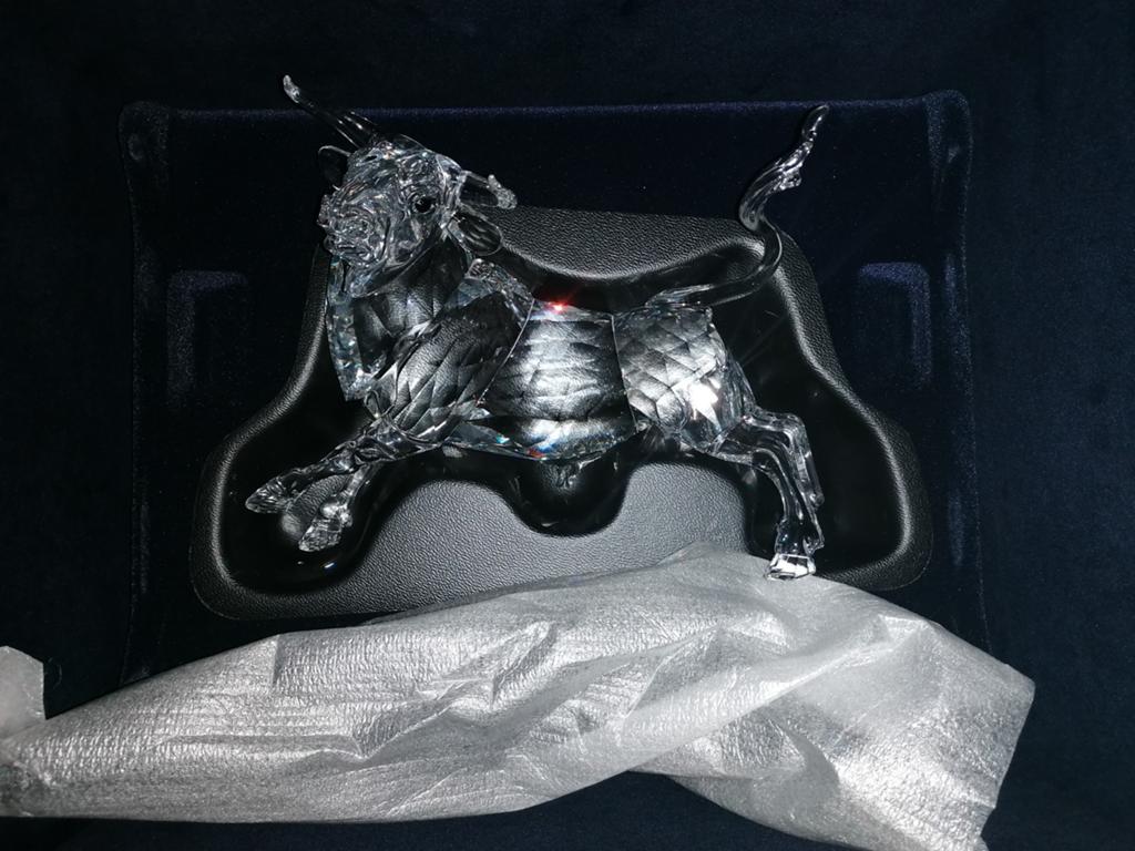 Swarovski bull stier limited edition, Verzamelen, Swarovski, Ophalen of Verzenden