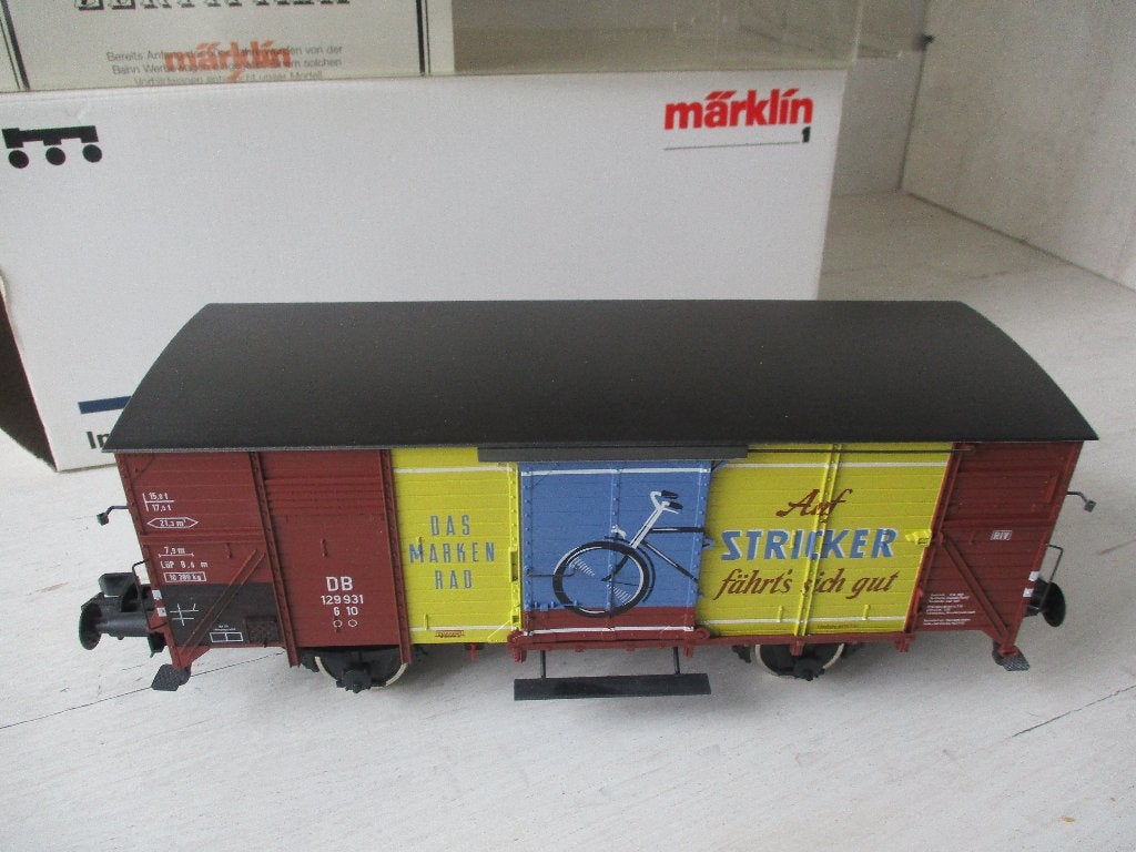Märklin Insider- Jahres Wagen 1999 "Stricker" DB Spoor 1, Ophalen, Gelijkstroom of Wisselstroom, Wagon, Zo goed als nieuw