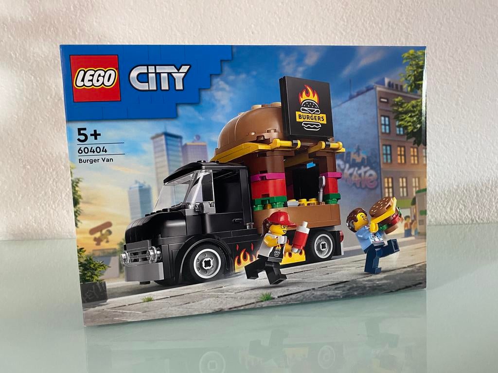 LEGO City 60604 Hamburgertruck. NIEUW/SEALED!!! 🆕, City, Lego, Nieuw, Ophalen of Verzenden