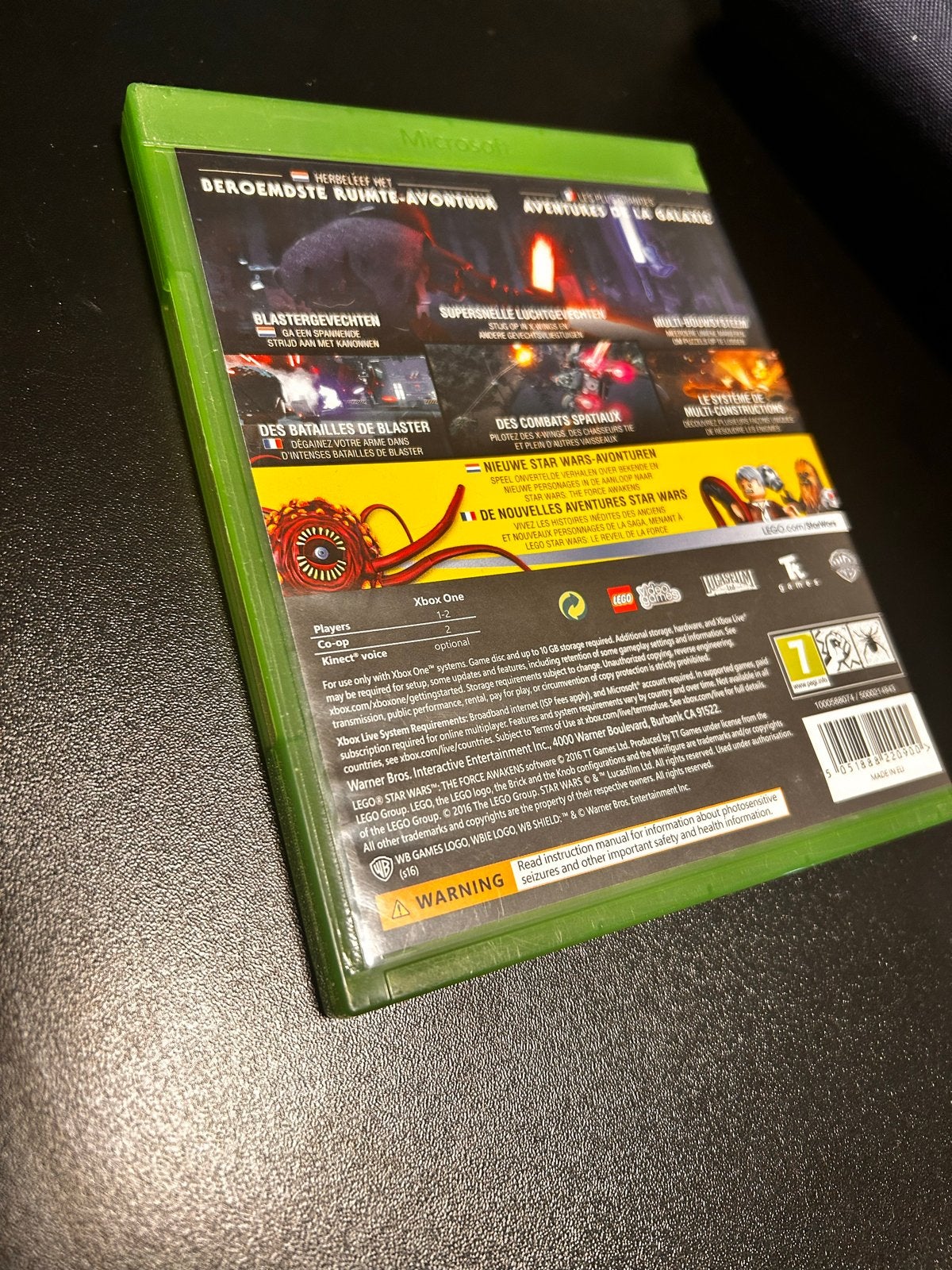 LEGO Star Wars: The Force Awakens Xbox One, Avontuur en Actie, Gebruikt, 2 spelers, Eén computer