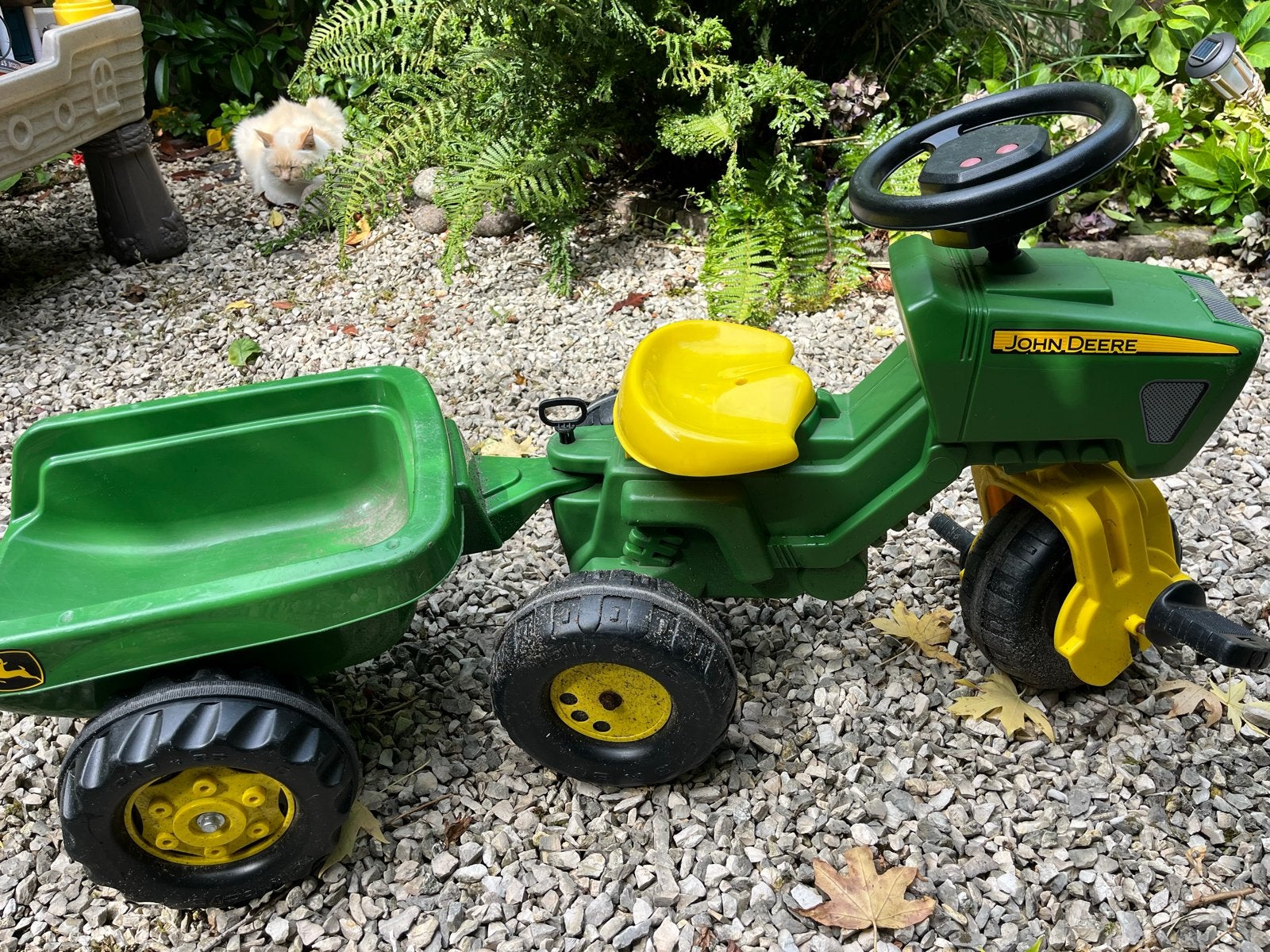 Perfect onderhouden John Deere speelgoed tractor, Ophalen of Verzenden, Zo goed als nieuw